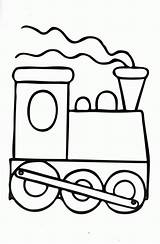 Coloring Train Pages Steam Printable Cartoon Popular sketch template