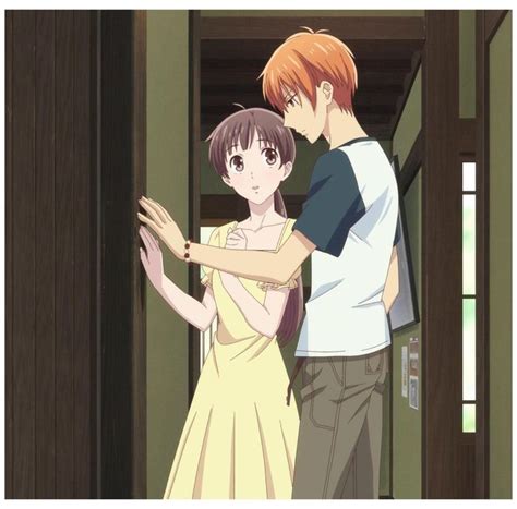 Kyo And Tohru On Tumblr Fruits Basket Kyo And Tohru Kiss