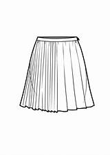 Skirt Sketch Flat Skirts Pleated Drawing Mini Technical Sketches Fashion Drawings Flats Paintingvalley Women 선택 보드 Explore sketch template
