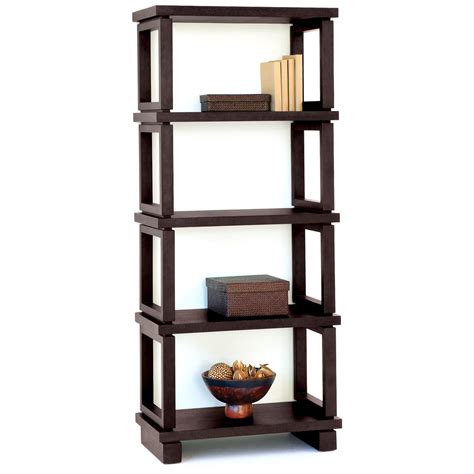 sitcom cosmo shelf wood bookcase etagere  hayneedle