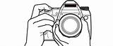 Camera Drawing Photographer Dslr Line Clip Transparent Clipart Illustration Collection Drawings Pngkey Paintingvalley Take Pinclipart sketch template