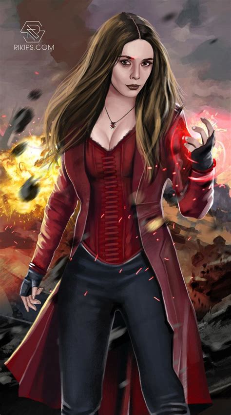Scarlet Witch A K A Wanda Maximoff Marvel Character