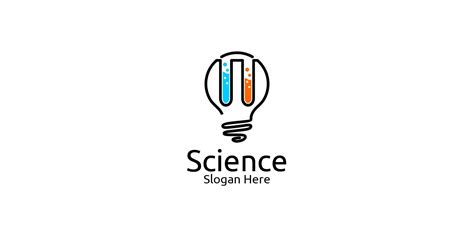 idea science  research lab logo design  denayunecs codester