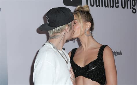 Justin Bieber Gets Handsy With Hailey Baldwin At Seasons Premiere