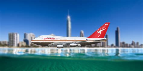 qantas boeing 747 sp38 unzipped design redux gallery airline