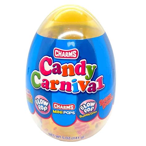 Charms Candy Carnival Filled Jumbo Egg 142g