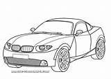 Voiture sketch template