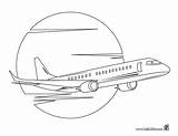 Coloring Pages Airplane Airbus A320 Airliner Plane Sheet Fly Hellokids Colouring Cartoon Drawing Dad Resources Activities Sketch Tattoos Template Off sketch template
