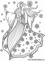 Coloring Fairy Winter Pages Sheets Color Edupics Sprite Pheemcfaddell Snow Kolorowanki Schools Print Odwiedź Adult Ausmalen Detail Gemerkt Von Large sketch template