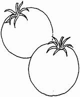 Coloring Tomato Tomatoes Plant Pages Clip Colouring Two Clipart Cliparts Printable Drawing Vegetables Attribution Forget Link Don Supercoloring Categories sketch template