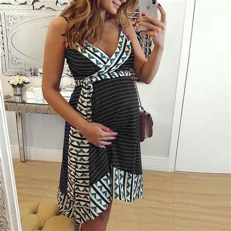 Fashion Women Pregnant Maternity Nursing Stripe Breastfeeding Summer