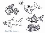 Poisson Colorier Laetibricole Davril Poissons Découper Coloriages sketch template