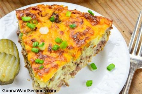 Impossible Cheeseburger Pie Recipe With Bisquick Gonna