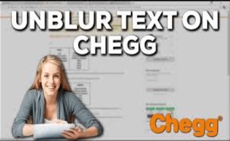 chegg answers  unblur  sho news