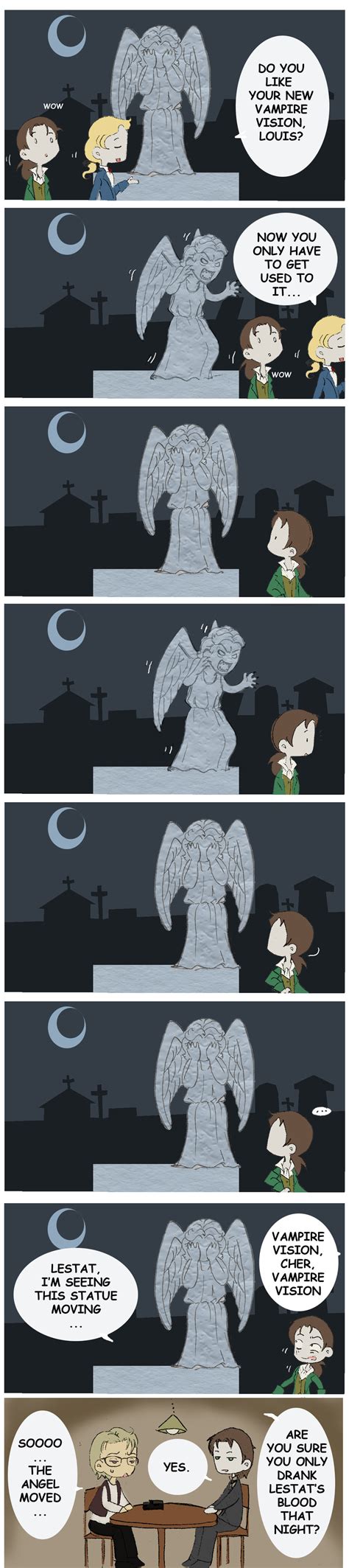 louis lestat and weeping angels
