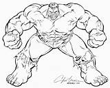 Hulk Coloring Pages Incredible Getdrawings sketch template