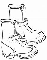 Coloring Pages Boots Popular Coloringhome sketch template