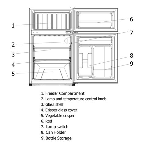 cubic feet compact refrigerator silver  proctorsilexcom