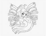 Winx Pages Coloring Club Sirenix Bloom Pngitem sketch template