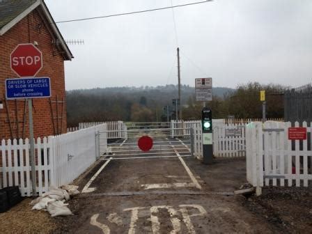 teffont mill level crossing  abc railway guide