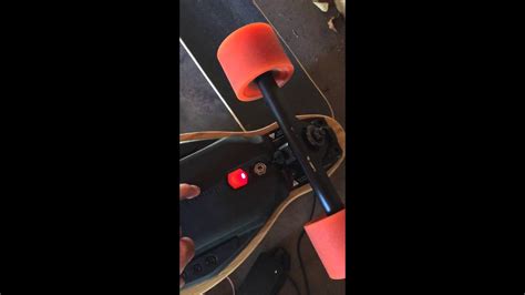 boosted board flashing red light battery charging issue youtube