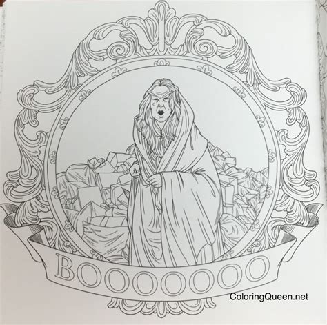 princess bride  story book  color review coloring queen