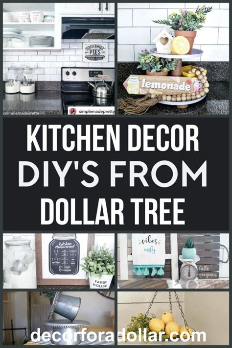 dollar tree diy kitchen decor ideas decor