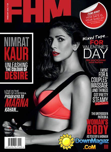 Fhm In February 2016 Download Pdf Magazines Magazines Commumity