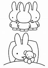 Miffy Coloring Pages Coloringpages1001 Pro Guetsbook Place Website Tv sketch template
