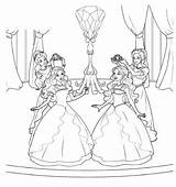 Castelo Diamante Diamantes Princesas Colorpages sketch template