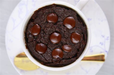 minute microwave mug brownie recipe  video bigger bolder baking
