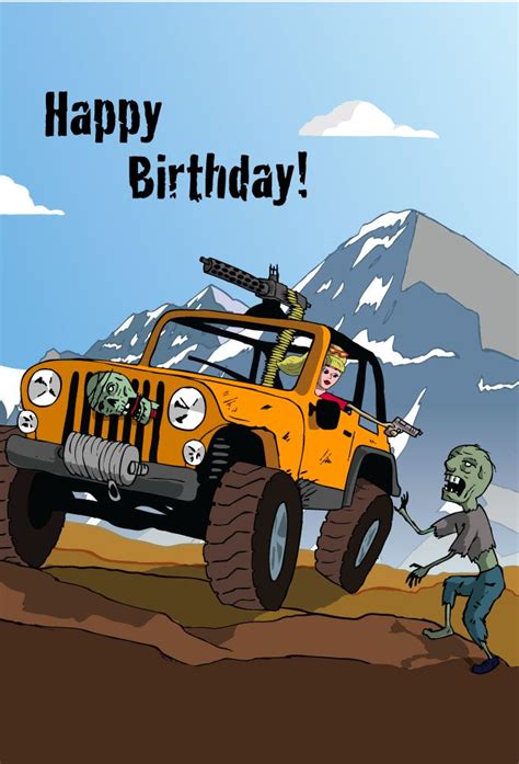 jeep birthday card google search     giggle pin