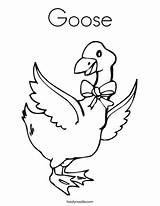 Coloring Goose Lucy Goosey Baby Pages Clipart Noodle Template Twisty Hatch Chicks Eggs Nest Print Twistynoodle Liba Outline Favorites Login sketch template