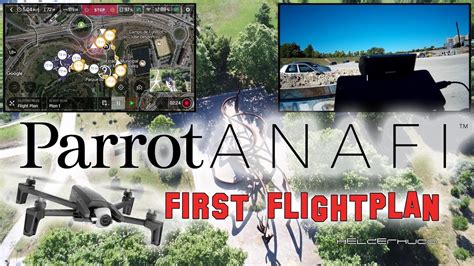parrot anafi  drone  flightplan drone photography