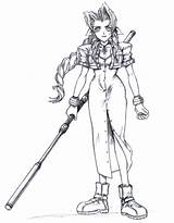 Fantasy Final Nomura Tetsuya Aerith Iconic Concept Vii Artwork Sketch Lockhart Tifa Character Cloud Hearts Kingdom Characters Choose Board Kotaku sketch template