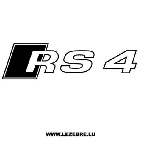 audi rs decal
