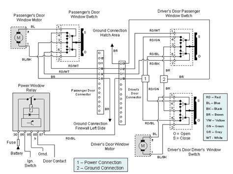 honda civic power window switch diagram diagram techno