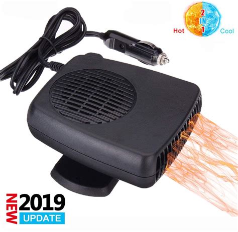 amazoncom portable car defroster defogger heater fan    cooling heating fan vehicle