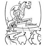 Clampett Coloring sketch template