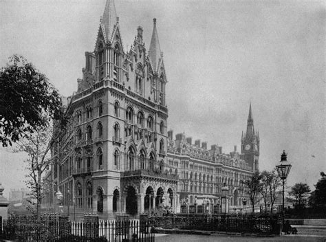 midland grand hotel london england  photo photograph  antique
