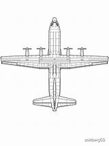 Hercules Lockheed sketch template