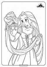 Crone Rapunzel sketch template