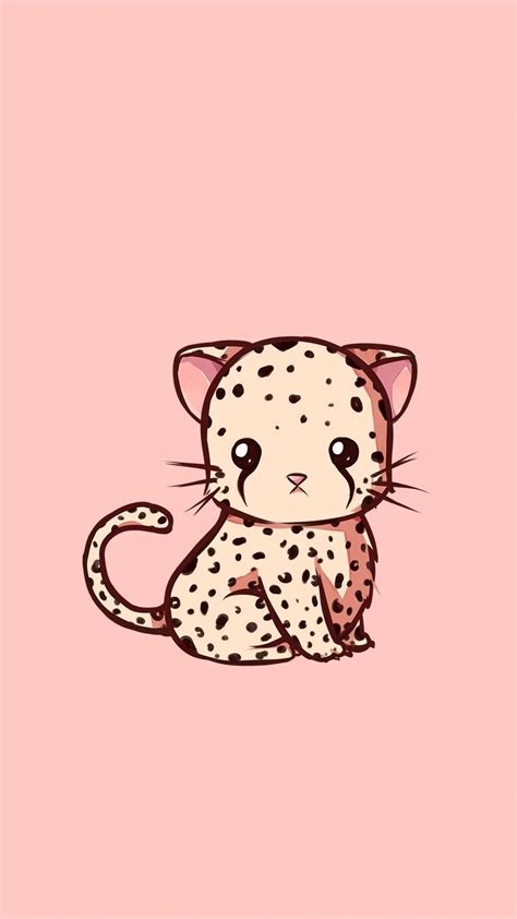 super cute kawaii baby cheetah wallpaper wallpaperscom