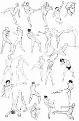 Reference Pose Poses Fighting Drawing Fight Action Doodle Deviantart Daily Figure Character References Anatomy Sheet Draw Male Sketch Body Anime sketch template