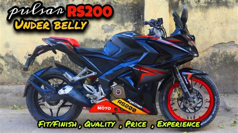 pulsar rs modified underbelly review underbelly price quality   varanasi