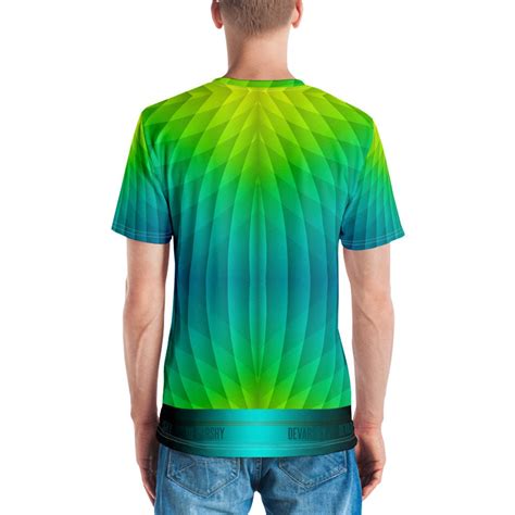 neon fluorescent colors printed mens  shirt  etsy