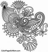 Coloring Paisley Pages Adult Printable Adults Peacock Easy Print Mental Color Colorpagesformom Nourish Getdrawings Bicycle Silhouette Getcolorings Coloringpages Only Template sketch template