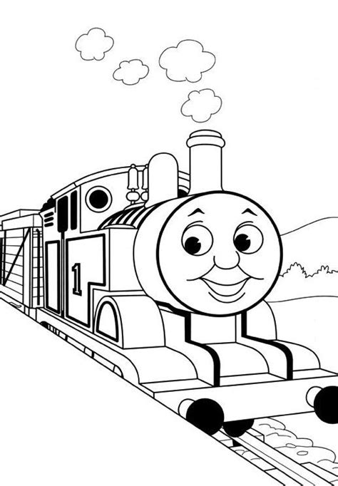 kids thomas  train coloring pages toby train coloring pages