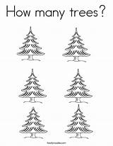 Coloring Many Trees Twistynoodle Christmas Built California Usa sketch template