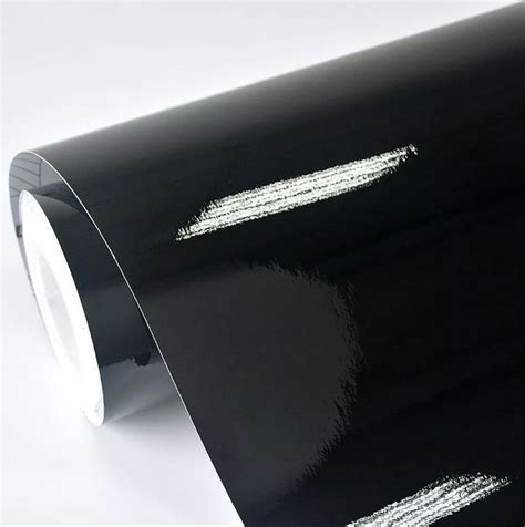 vinil adhesivo negro brillante paola crafts manualidades